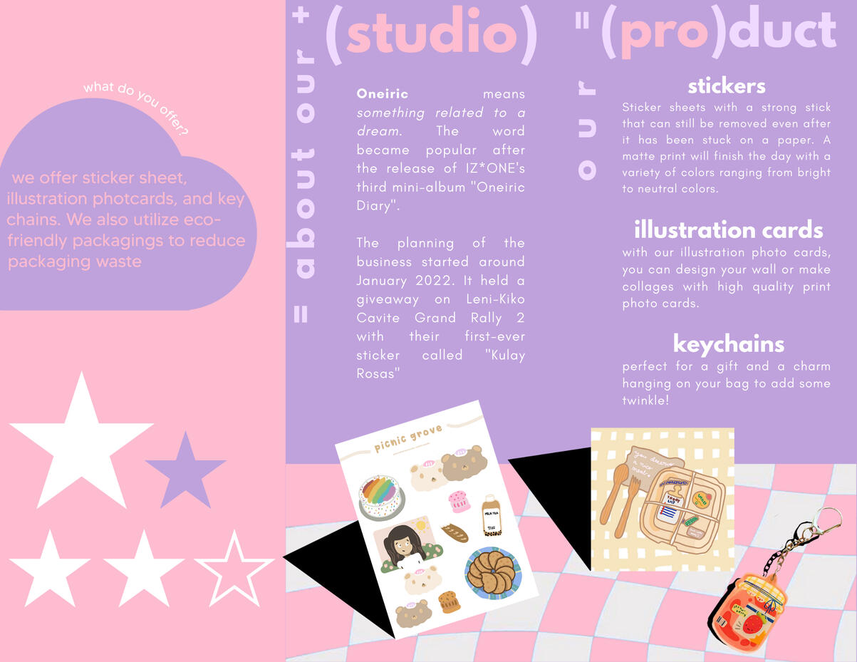 Trifold Brochure (2,3,4)